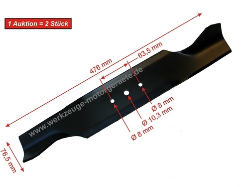 Rasentraktor messer 46cm - rasentraktor,